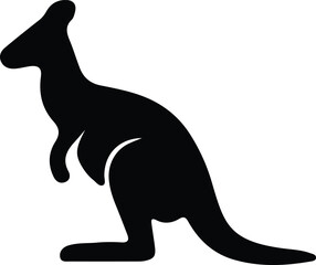 kangaroo silhouette 