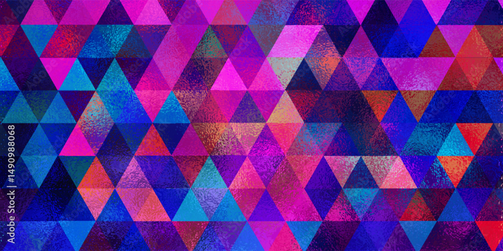 Poster vector low poly background. illustration of abstract texture with triangles. pattern design for bann