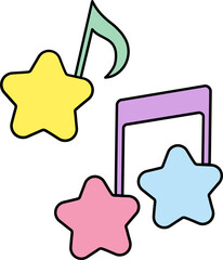 star music note 