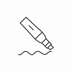 pencil writing drawing icon sign vector