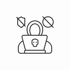 secure network icon sign vector