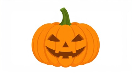 Fototapeta premium Halloween Pumpkin Face.