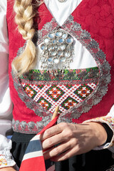 traditional norwegian Bunad 