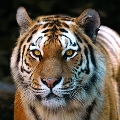 portrait of a sibirian tiger