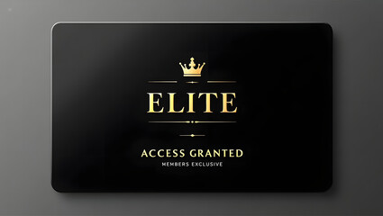 VIP membership card design