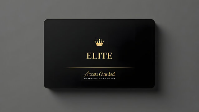 VIP membership card design