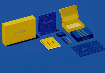 Complete Branding Stationery Mockup Set