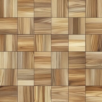 Wooden parquet texture. Seamless texture. Vector illustration.