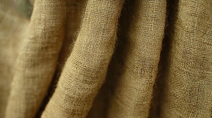 Beige fabric texture closeup
