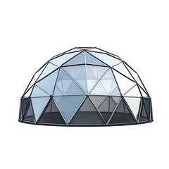 Modern geodesic dome structure
