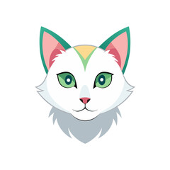 vector illustration of a cat