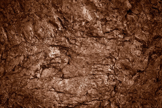 Brown stone surface background. Natural background.
