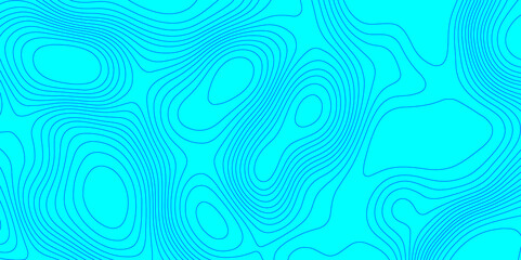 Modern topo map landscape grid texture design blue background with cartography grid wave map, geographic line texture abstract pattern seamless topographic contour map geometric line technology.