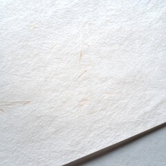 Fototapeta premium Delicate Textured White Paper With Natural Fibers and Subtle Details