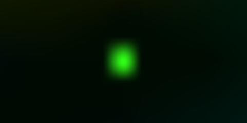 Abstract Green Digital Loop with Light and Motion Effects