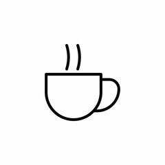 coffee cup icon sign vector
