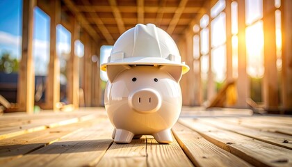 Piggy Bank Construction Site.