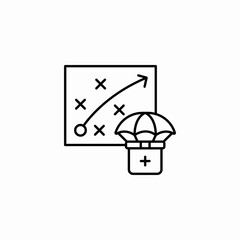 strategy protection icon sign vector