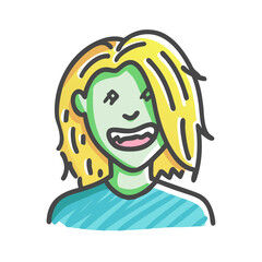 grunge icon, grunge vector illustration-simple illustration of grunge, perfect for grunge logos and icons