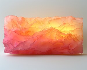 Abstract light rock formation