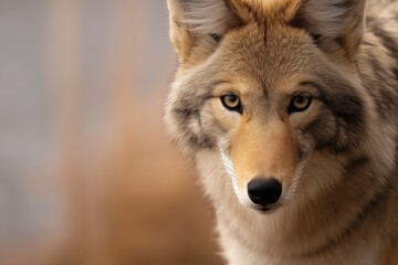 Fototapeta premium Wildlife Fox in Natural Habitat Scene