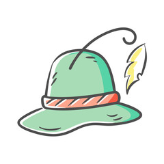 hat icon, hat vector illustration-simple illustration of hat, perfect for hat logos and icons