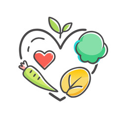healthy living icon, healthy living vector illustration-simple illustration of healthy living, perfect for healthy living logos and icons