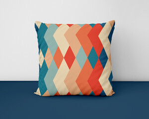 pillow design isolated on white background