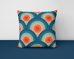 pillow design isolated on white background