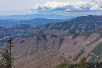 Obraz premium Spring in the mountains