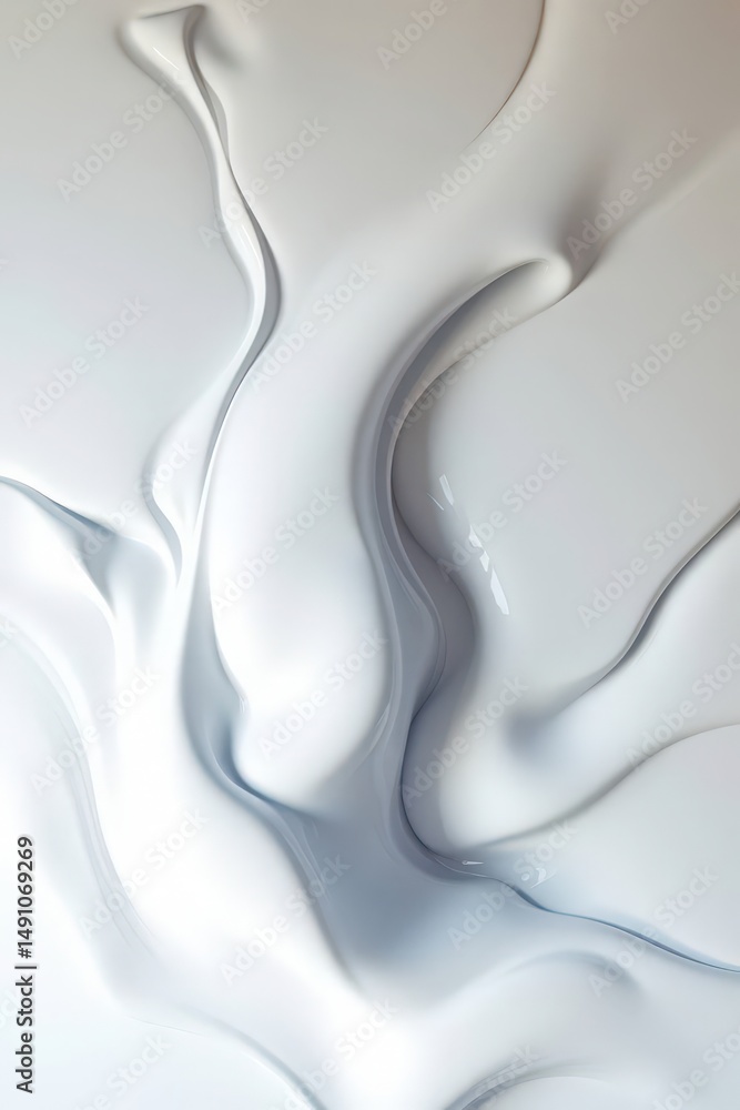 Aufkleber fluid patterns dance gracefully across a textured surface, creating captivating waves of light and s