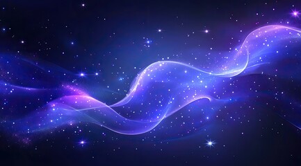 Cosmic Nebula,  Abstract Space Background