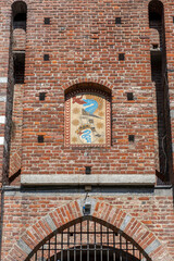 The Filarete Tower of the Castello Sforzesco in Milan