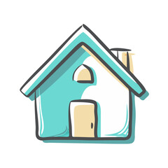 home icon, home vector illustration-simple illustration of home, perfect for home logos and icons