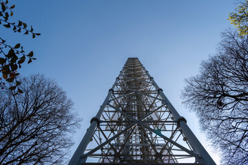 The Torre Branca in Milan on a sunny day