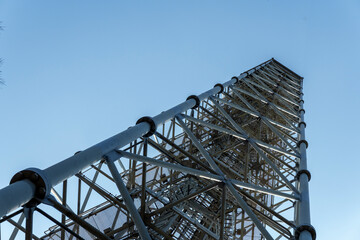 The Torre Branca in Milan on a sunny day