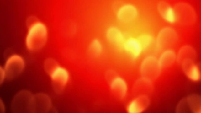 Warm glowing abstract background with red tones