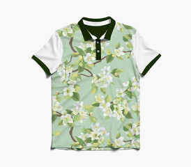 t shirt isolated on white