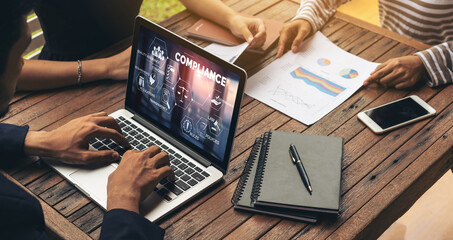 Compliance system for modish online corporate business to meet quality standard