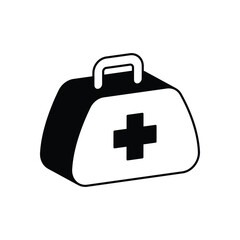 Medical Bag Vector icon