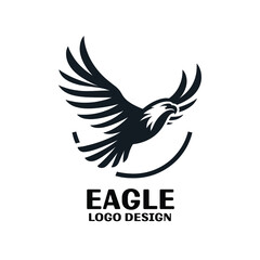 Obraz premium Eagle Vector Logo Design