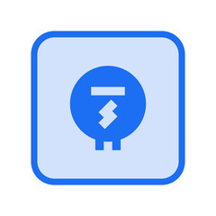 Electric Meter Filled Icon