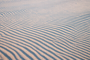 sand formations before sunset