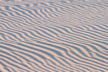 sand formations before sunset