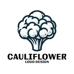 Cauliflower Vector Logo Design