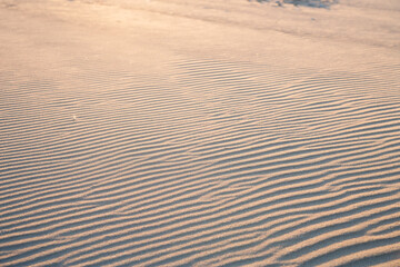 sand formations before sunset