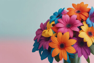 bouquet of colorful flowers