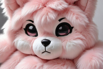 teddy bear with pink ribbon love