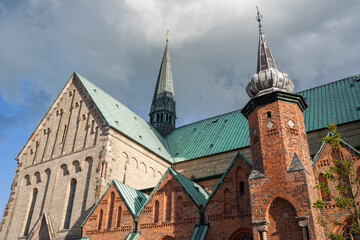 Fototapeta premium church of Ribe in Denmark