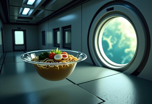 Alien Planet Sunrise Breakfast